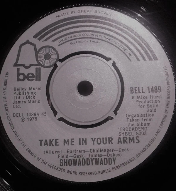 Showaddywaddy - Take Me In Your Arms - Imagem 1 de 1