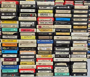 Lot of 98 Assorted 8-Tracks Mixed Genres - Vintage 8 Track Tape Cartridge #220 - Picture 1 of 5