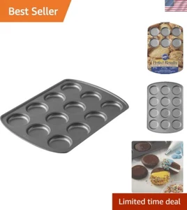 Scratch-Resistant Steel Muffin Top Pan - Perfect Results for Every Baker - Picture 1 of 8