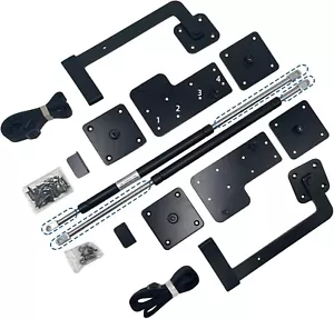 Murphy Bett (HORIZONTAL KING SIZE) Beschlagset mit zweistufiger Deluxe Gasfeder - Bild 1 von 9