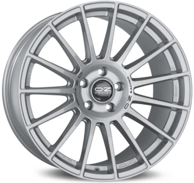 Sommerräder Tesla S Alufelgen OZ Superturismo LM 19 Zoll silber Michelin - Bild 1 von 2