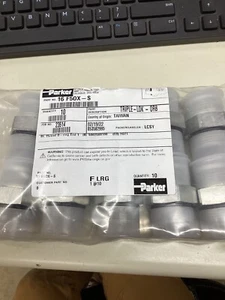 Bag of 10 Parker 16F5OX-S Connectors - Picture 1 of 2