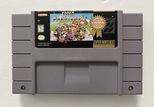 Super Mario Kart (Super Nintendo Entertainment System, 1992) SNES / Tested