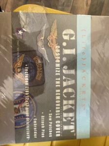G.i. Jacket Memory Album For Patches Pins Scrapbook - Picture 1 of 8