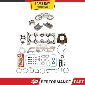 Full Gasket Set Bearings Rings Fit 09-12 Mazda 3 6 CX-7 2.5L - Picture 1 of 12
