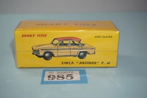 Dinky Toys 544 Simca Aronde P.60. Mint in Box. DeAgostini - Picture 1 of 7