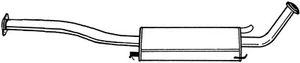 158 cv Silenziatore centrale per Nissan Patrol GR V Wagon Y61 3.0 DTi 2953 cc 11 - Imagen 1 de 1