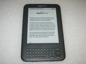 Teclado Amazon Kindle 3, Wi-Fi, 6" 4 GB, D00901 3a generación - Imagen 1 de 2