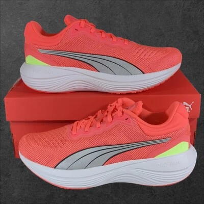 Zapatos para correr Puma Scend Pro para hombre 8 para mujer 9,5 rosa verde malla ligera Foto 1 de 4