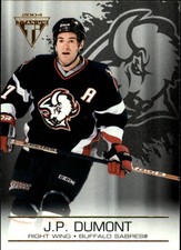 2003-04 Titanium Buffalo Sabres Hockey Card #14 J-P Dumont