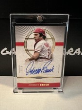 2021 Topps Definitive Johnny Bench Defining Seasons 1970 On Card Auto /15