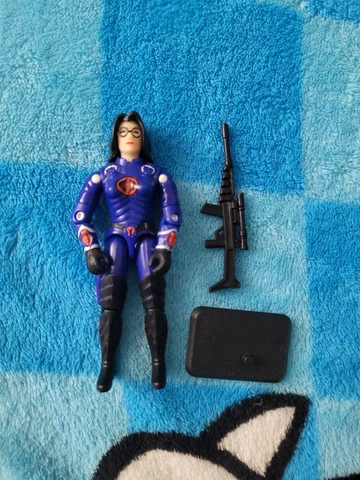 Vintage GI Joe Action Figure 1997 Baroness V2 Complete except FC Cover