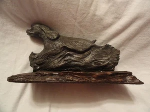Cold Cast Bronze American Cocker Sculpture Statue PatsiAnn Limited Edition - Picture 1 of 4