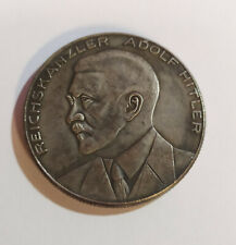 Piece Hitler 1933 5RM Reichsmark Coin WW2 Reichskanzler Nationale Erhebung 