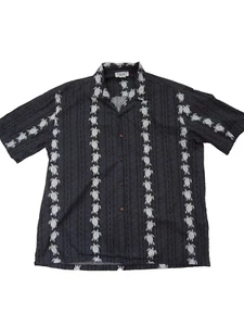 Pacific Legend Hawaiian Shirt Mens Size 2XL Sea Turtles Tribal Print Made in USA - Picture 1 of 4