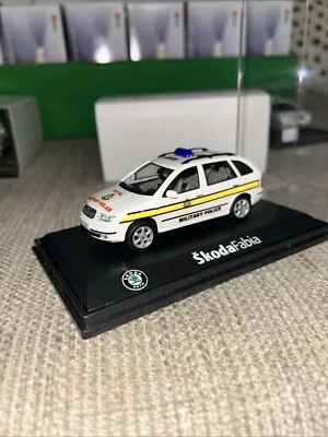 Code 3 Police Models Military Police Skoda 1.43 Scale Mint In Case RMP - Image 1 of 4