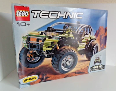 LEGO technic 8466 4x4 Off Roader Buggy 2in1 Modell 2001 TOP 100%ig AFOL METALLIC - Bild 1 von 4