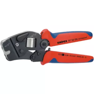 Knipex 97 53 09 Pinze Crimpatrici Autoregolabili Per Manicotti (Ferrule) - Picture 1 of 1