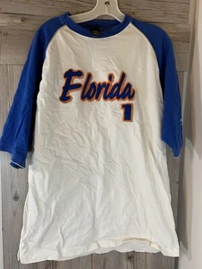 Starter Men's University Of Florida Gators Long Sleeve Raglan T-Shirt - Size L - Picture 1 of 8