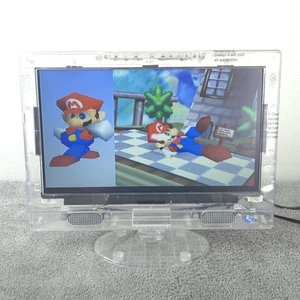 ClearTunes 15" Retro Gaming Television Clear Prison TV Vintage LED No Remote - Picture 1 of 12