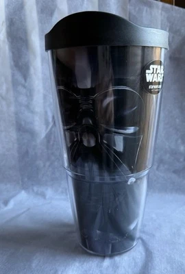 Vaso aislante Tervis Star Wars Darth Vader con tapa 24 OZ NUEVO Foto 1 de 4