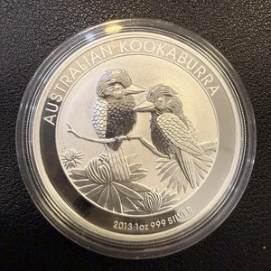 2012 1 OZ Australian Kookaburra .999 Silver Coin Mint condition - L07125 - Picture 1 of 2