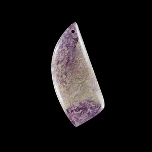 Charoite 56x23x5 mm Pendant bead HF310041 - Picture 1 of 4