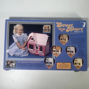 Vintage 1985 Dura-Craft Sweet Heart Dollhouse Wood Kit SW125 Brand NIB 7h - Picture 1 of 4