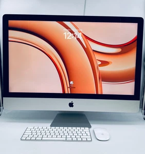 iMac 27" 5K Display 2020 Intel 10-Core i9 3.6GHz 128GB Ram 1TB SSD 5700 XT 16GB - Picture 1 of 14