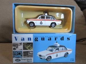 1:43 Lledo Vanguards Triumph Dolomite Sprint West Yorkshire Metropolitan Police - Picture 1 of 7