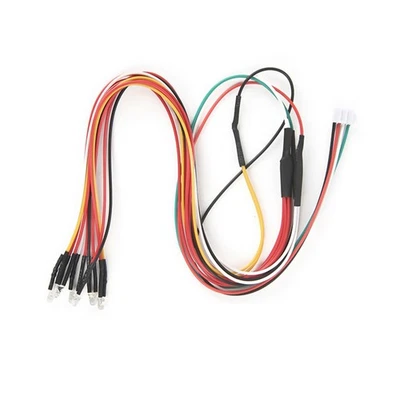 Upgrade Modified Light Group Lamp LED 3MM White Red Yellow for WPL D12 RC Car b - Image 1 of 4