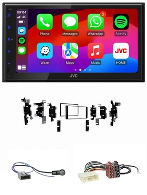 JVC Bluetooth 2DIN MP3 DAB USB Autoradio für Nissan Tiida Versa C11 2007-2011 sc - Bild 1 von 4