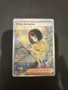 Erika's Invitation 203/165 Scarlet & Violet 151 Special Illustration Rare NM - Bild 1 von 2