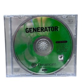 Sega Dreamcast Generator Vol 2 Demo Disc Not For Resale NFR Tested