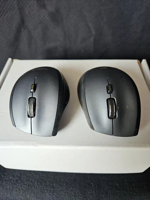 2 Logitech Marathon M705 Wireless Mouse only, no usb dongle - Image 1 of 4