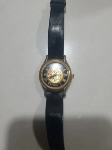 Orologio Vintage Fossil Skeleton SK-5121 FUNZIONANTE BATTERIA NUOVA - Foto 1 di 6