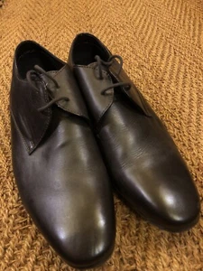 Paolo Vandini Dark Brown Leather Gibson London Shoes. Size 7 Excellent Condition - Picture 1 of 11