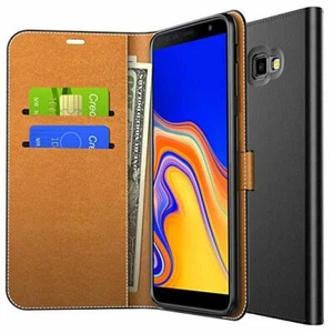 LUXURY REAL LEATHER WALLET STAND CASE CARD POCKET FOR SAMSUNG A3 (2016)UK SELLER - Picture 1 of 8