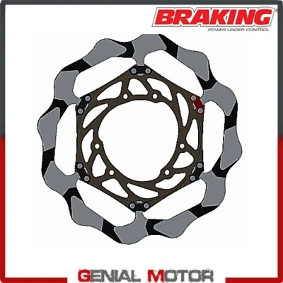 BY4130E Disco Freno Anteriore SX Braking EPTA OFF per HONDA-HM CRE X 2004 > 2009 - Изображение 1 из 2