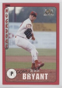 2002 Batavia Muckdogs Team Issue Whit Bryant #24