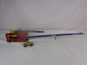 Vintage 1920's Wolverine Pressed Steel Wind-up Over & Under Car & Track - Works! - Picture 1 of 11