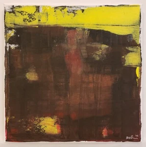 No.529 Original Abstract Modern Minimal Urban Textured Painting By K.A.Davis - Picture 1 of 12