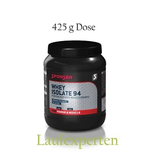 Whey ISOLATE 94 SponsercEiweiß Protein 425g Muskelaufbau, Laktosefrei 5 Sorten - Bild 1 von 1