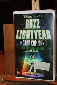 Vintage VHS Clam Shell Disney Pixar Buzz Lightyear of Star Command - Picture 1 of 3