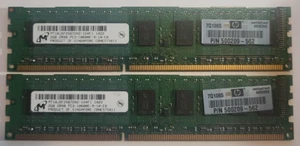 MICRON/2GB 2RX8 PC3-10600E-9-10-E0/REG./ECC/SERVER/RAM/MT18JSF25672AZ-1G4F1/2X - Picture 1 of 4