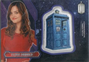 CLARA OSWALD Tardis Patch trading card- DOCTOR WHO 2015 - Picture 1 of 2
