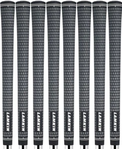 Lamkin Crossline Standard Size Golf Grips - .580 Core - Set of 8