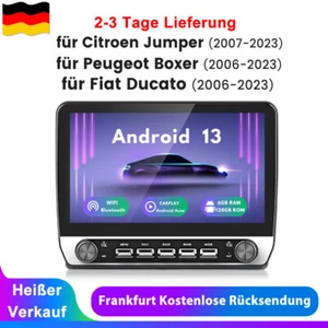 Autoradio Für Fiat Ducato Citroen Jumper Peugeot Boxer Android Carplay GPS 128G - Bild 1 von 21