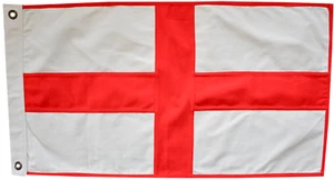 England St. Georgs Kreuz komplett genäht Baumwolle Flagge - 76 cm x 43 cm - Bild 1 von 3