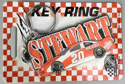 🔥1999 TONY STEWART RC ROOKIE #20 HOME DEPOT KEY CHAIN BRAND NEW FACTORY SEALED Cover